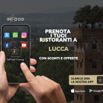 E’ uscita la APP di InFood: prenota nei ristoranti di Lucca con sconti e offerte!